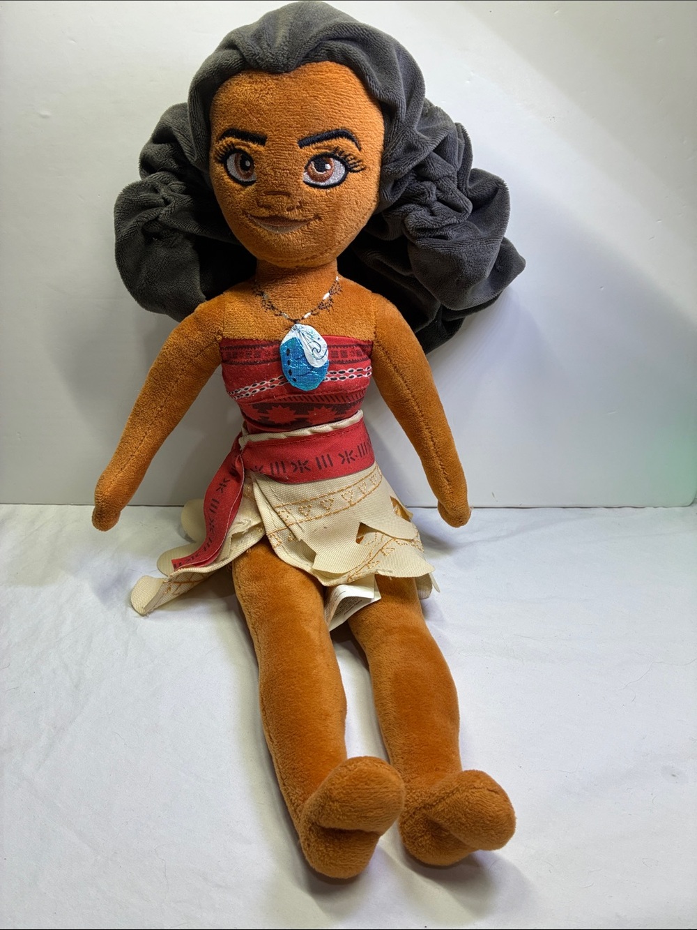 Moana Plush Doll 20” Disney Store Genuine Authentic Original Stuffed Movie Toy